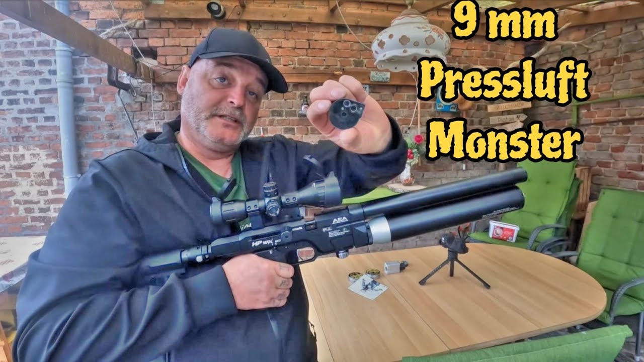 9mm Pressluft-Monster! 😱 HP MAX MK2 im Test 🔫🔥