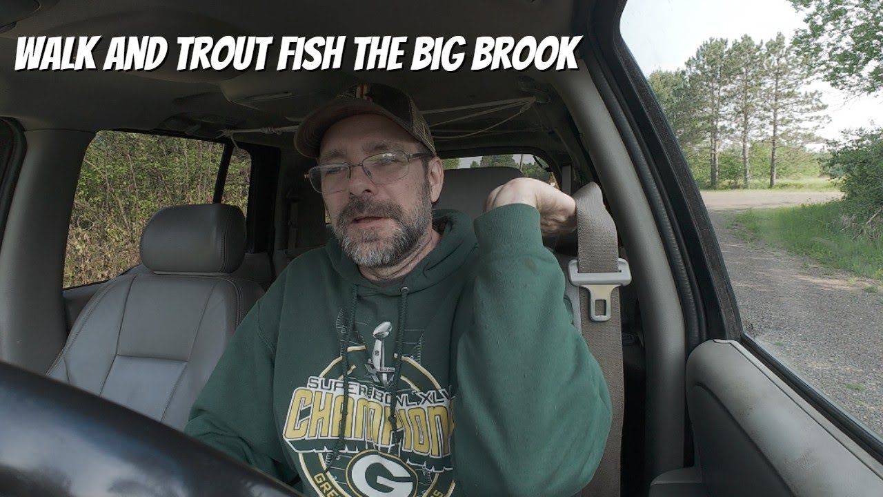 Taking a Walk and Trout Fishing Big Brook #fishing #trout
