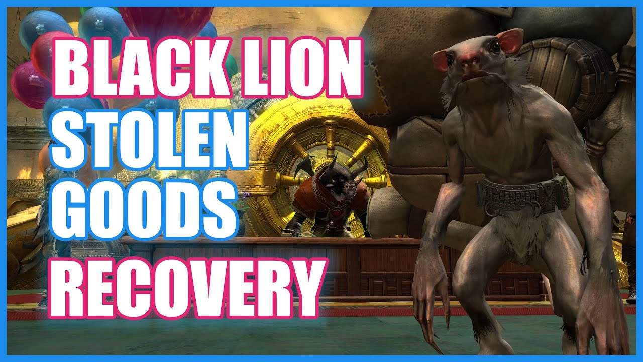 GW2 - Black Lion Stolen Goods Recovery Locations - Gnashbash 