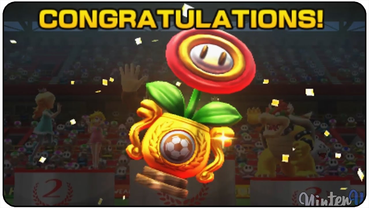 Mario Sports Superstars (3DS) - Football - Flower Cup
