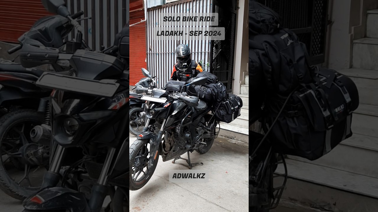 Bajaj Pulsar N250 Ready for Ladakh