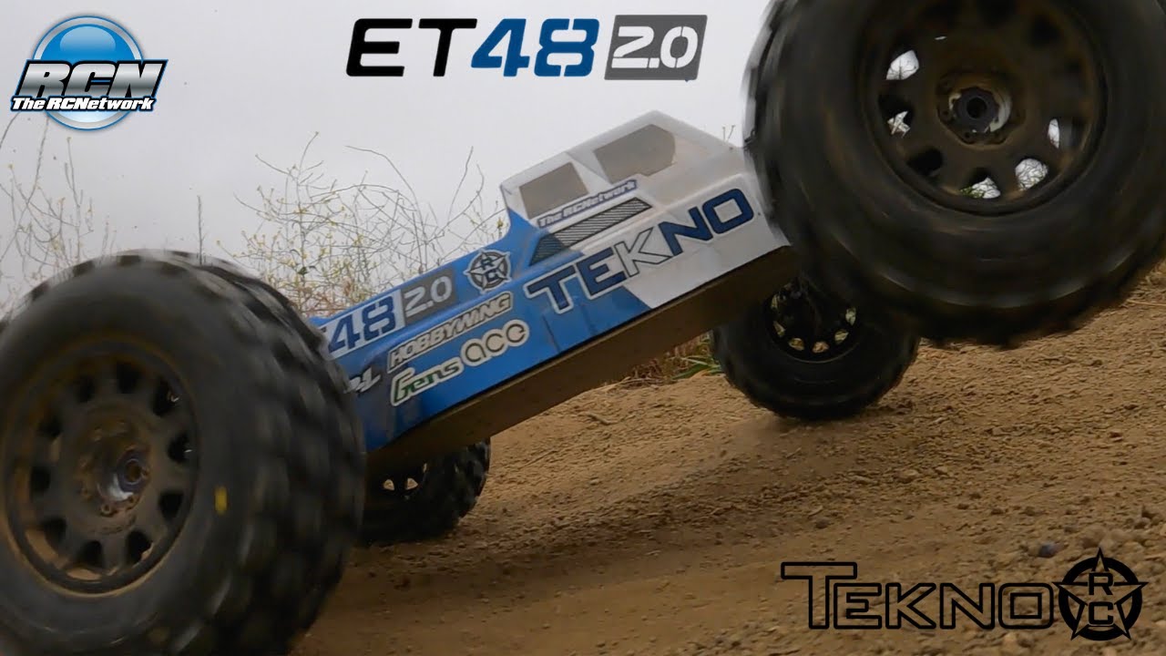 Tekno ET48 2.0 1/8th Truggy - Running / Bashing - HOBBYWING, GensAce, AGFRC, Pro-Line Equipped