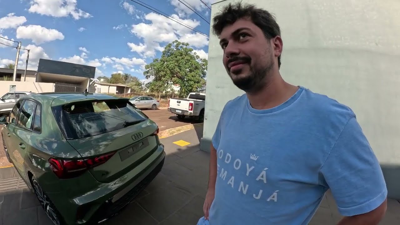 COMPRAMOS O NOVO AUDI A3 SPORTBACK