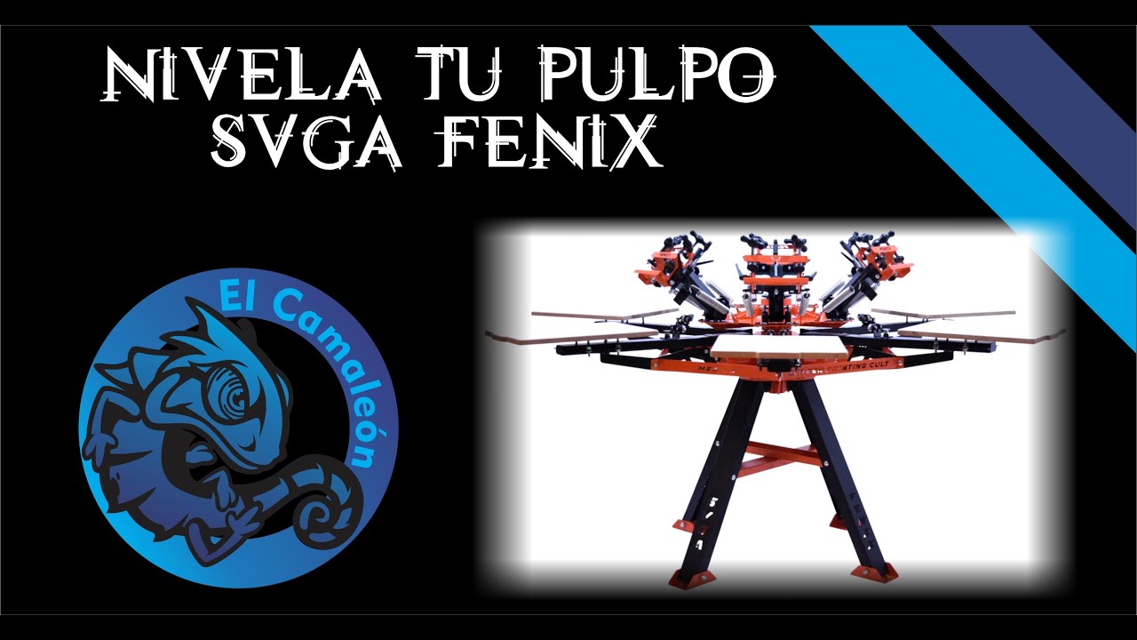 NIVELADO DESPUÉS DEL ARMADO | FENIX SVGA | SERIGRAFÍA