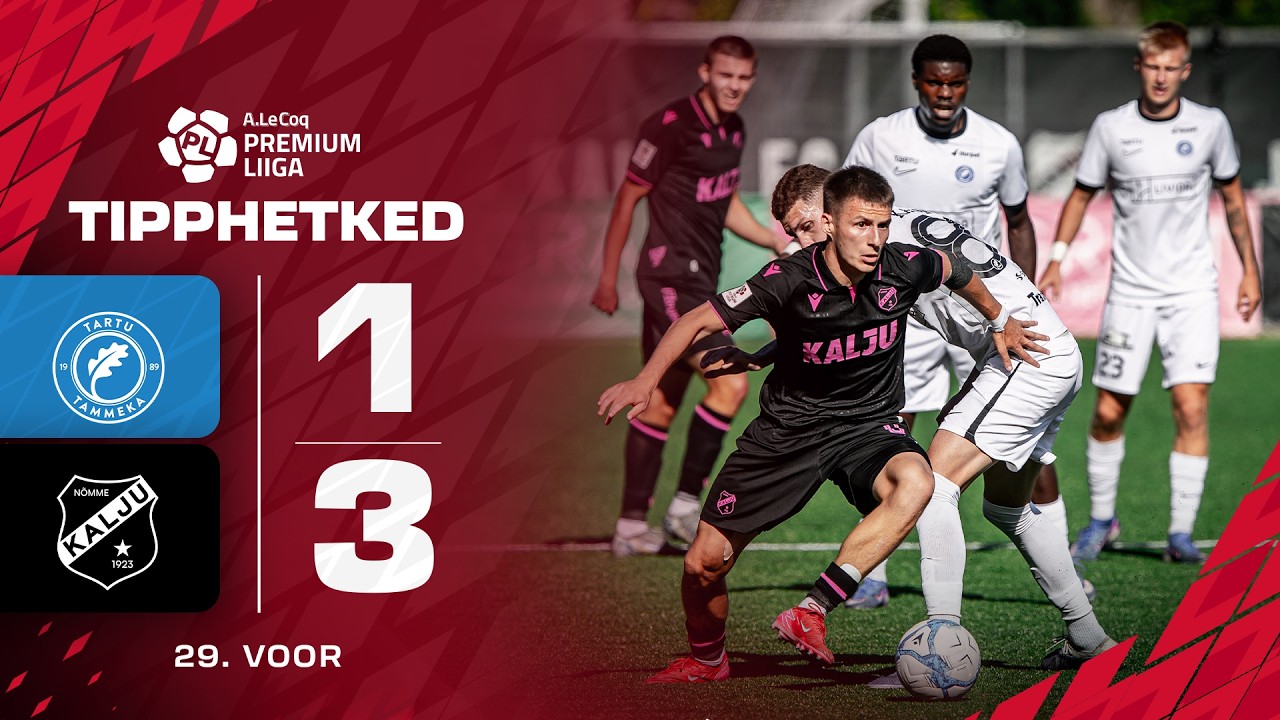 Tartu JK Tammeka - N&otilde;mme Kalju FC 1:3 I A. Le Coq Premium liiga 29. voor I 2026