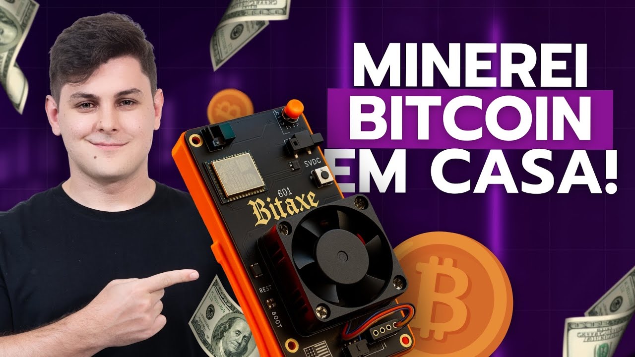 Minerei BITCOIN em casa! Explicando o Solo Mining