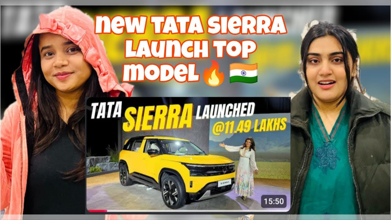 Pak Girls Reacts to TATA  Sierra Diesel launched 11.49 lakh Competition |Top Model |Feature Explain😍