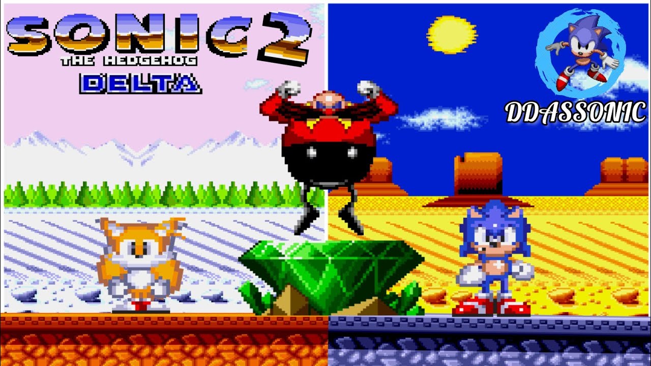 Sonic The Hedgehog 2 Delta Ultimate (2025) • Sonic Hack Longplay