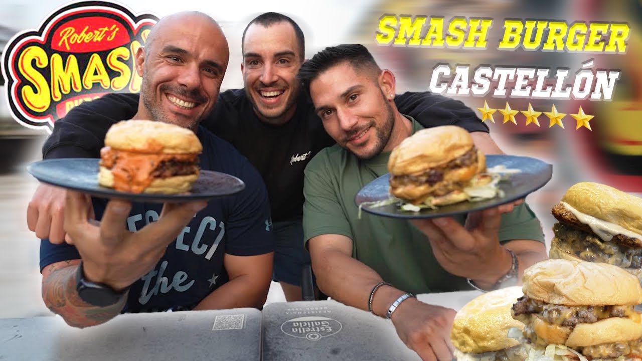 PROBAMOS SMASHBURGER MADURADAS BRUTALES en CASTELLON *SORPRENDENTE SABOR 🤯 *