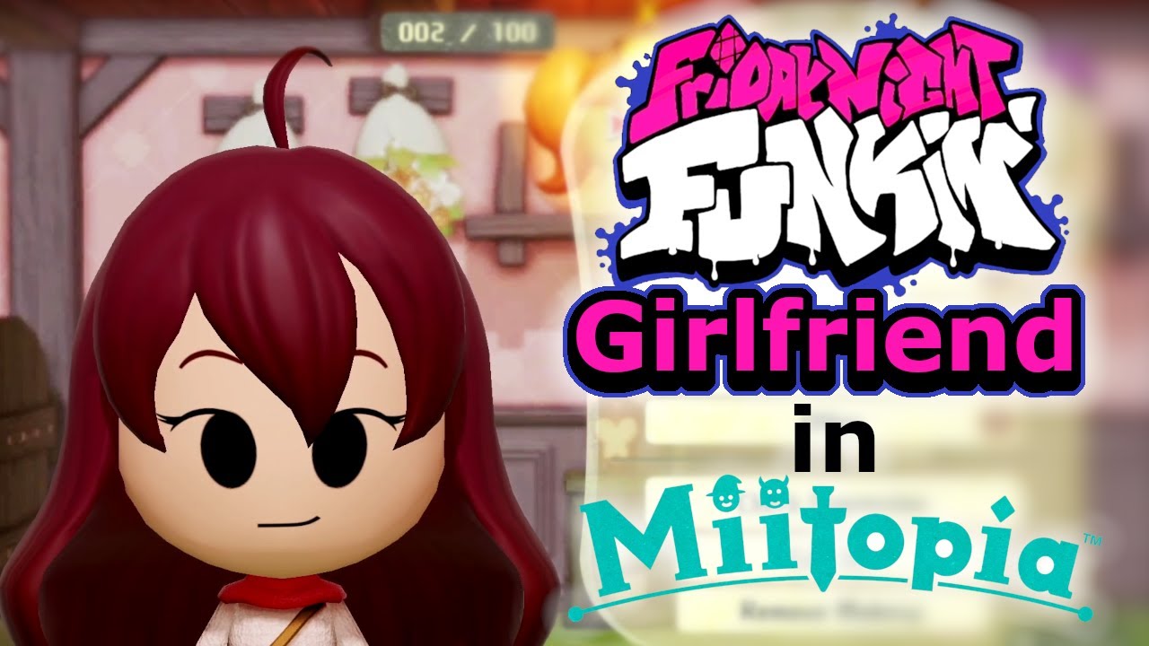 Miitopia Switch Mii Maker - Friday Night Funkin' Girlfriend in Miitopia