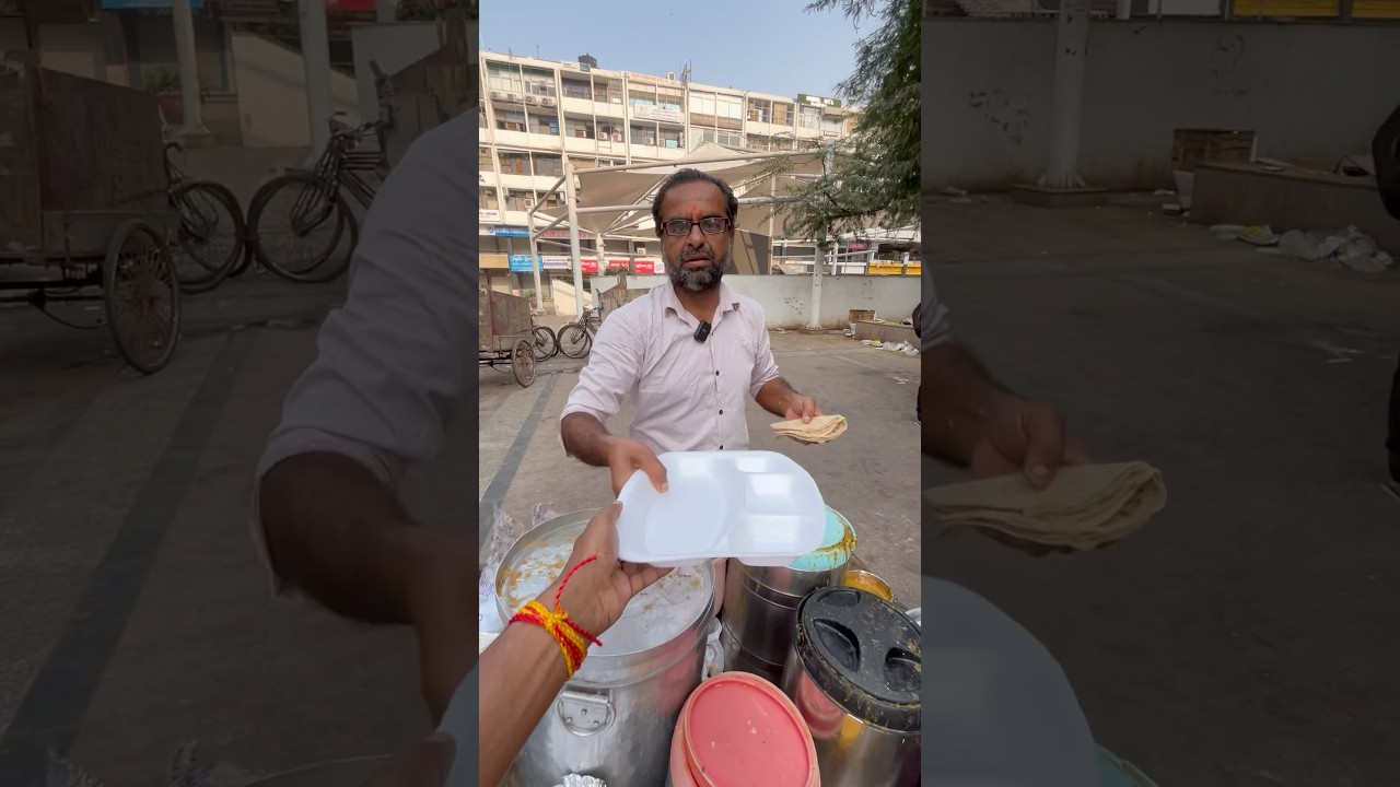 gusse wali thali 😱😡 #trend #streetfo #breakfast #trending #food #streetfoo #breakfastfood #foodie