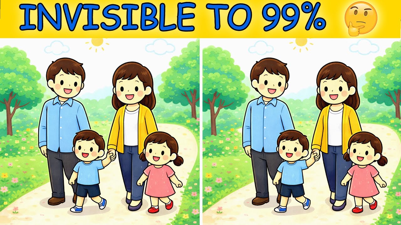 Spot 3 Difference | INVISIBLE TO 99%