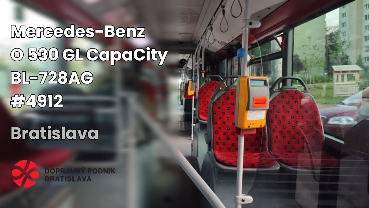 Mercedes-Benz O 530 GL CapaCity - BL-728AG, #4912 - DPB | MHD Bratislava