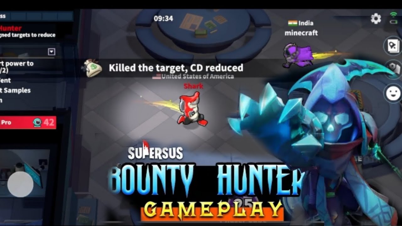 Super Sus Bounty Hunter Gameplay| Bounty Hunter Gameplay|