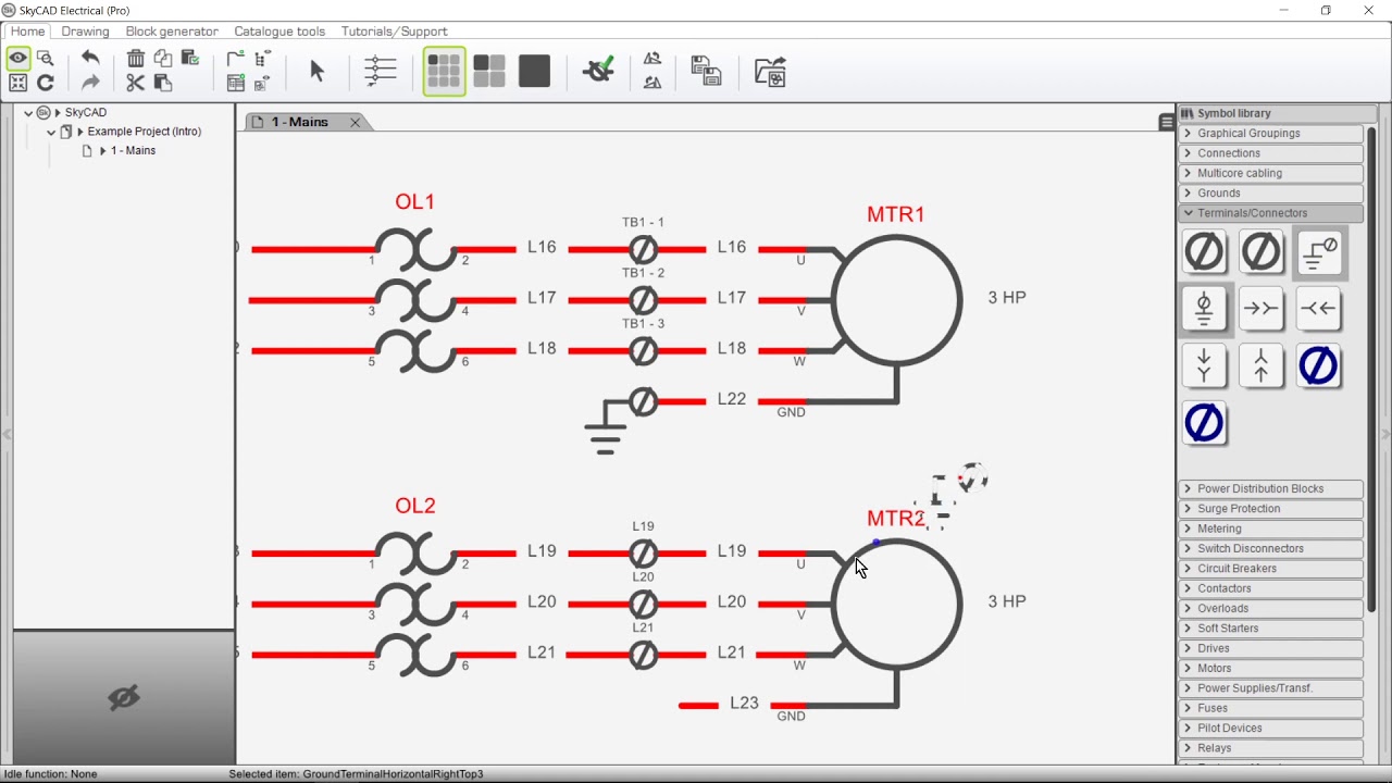 SkyCAD  - Introduction To Terminals