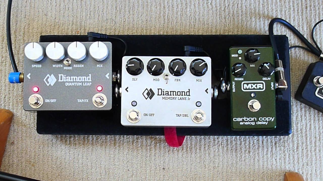 Diamond Quantum Leap vs Memory Lane Jr vs MXR Carbon Copy
