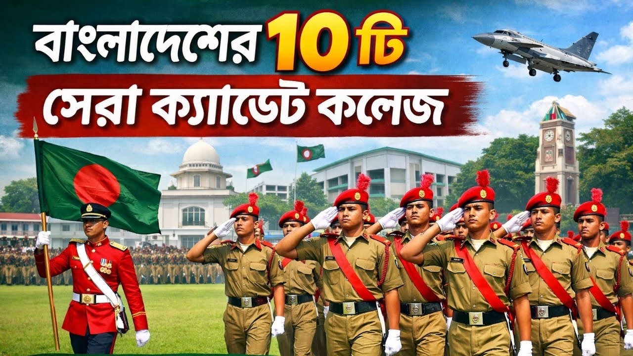 বাংলাদেশের ১০ টি সেরা ক্যাডেট কলেজ