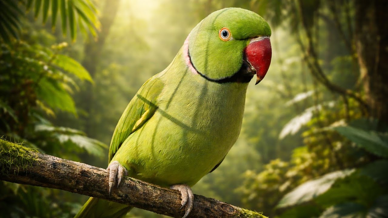 TALKING PARROT is live! (SUBSCRIBE IF YOU LOVE BIRDS)🤗