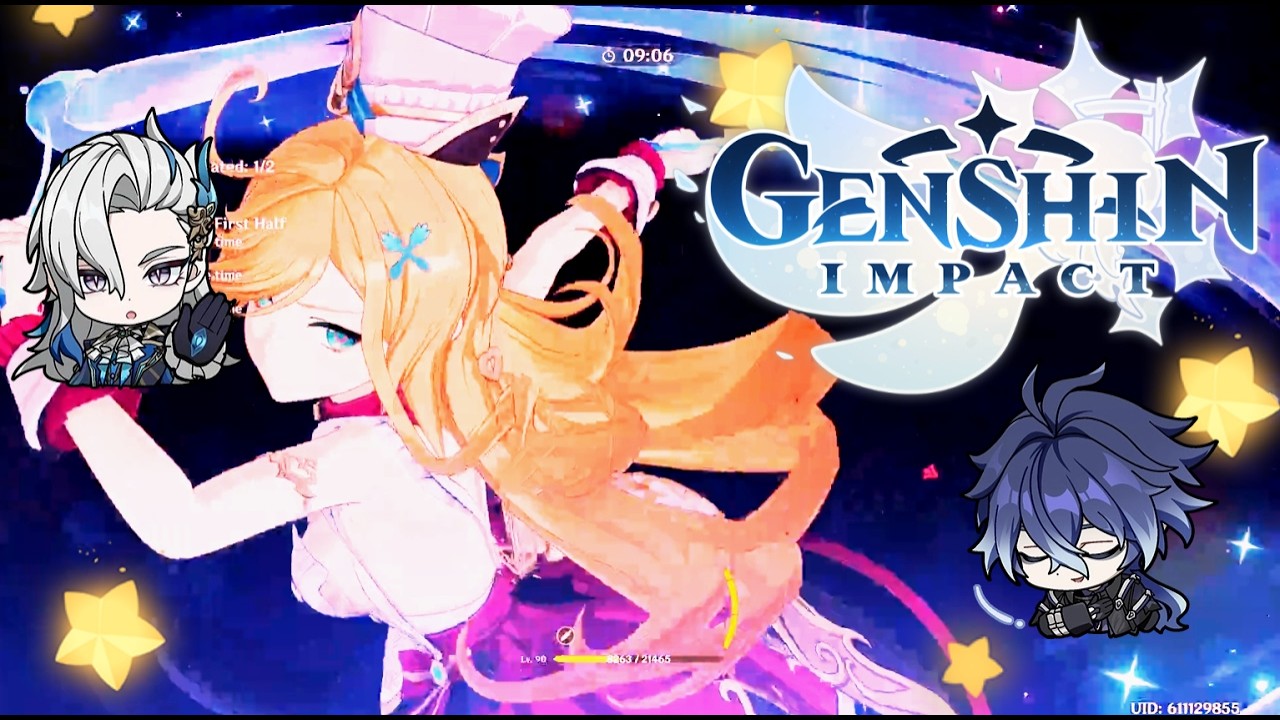 Genshin Impact 6.3 Spiral Abyss Floor 12 C2 Neuvillette Freeze Melt | C0 Flins Lunar Charge 9 Stars