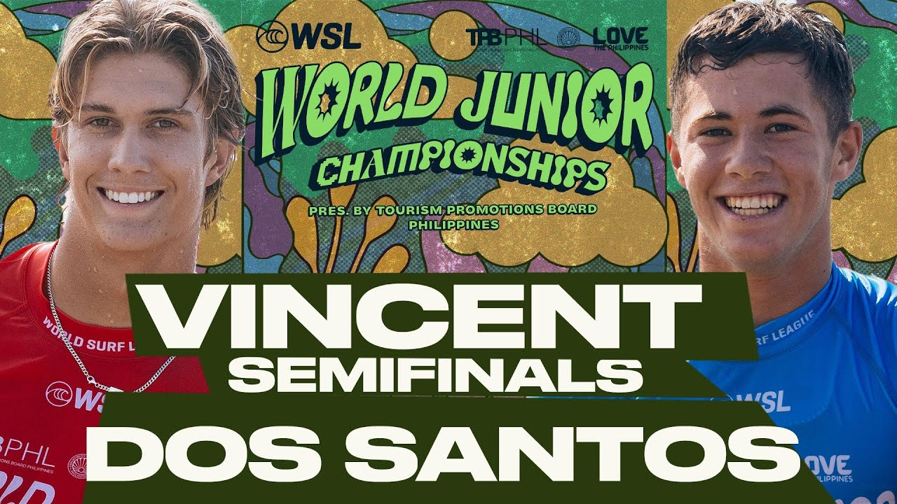 Winter Vincent vs Dylan Donegan Dos Santos | WSL World Junior Championships - Tourism Philippines