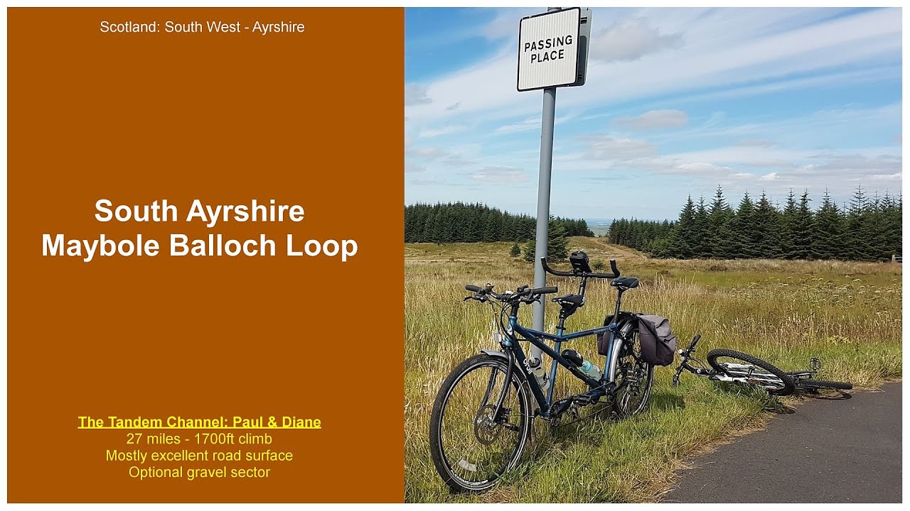 CYCLE AYRSHIRE: Maybole Balloch Loop: Awesome forest roads, 27 miles