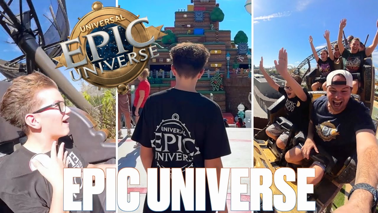 13 АТТРАКЦИОНОВ ЗА 13 ЧАСОВ | ПОСЕЩАЕМ ВСЕ АТТРАКЦИОНЫ В EPIC UNIVERSE | ВПЕРВЫЕ В UNIVERSAL EPIC...