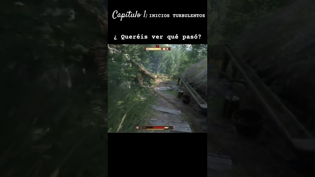 #shorts Cap&iacute;tulo 1: INICIOS TURBULENTOS #historiainteractiva #directogaming #mundoabierto