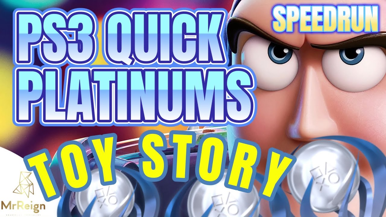 TOY STORY MANIA - PS3 QUICK PLATINUM SPEEDRUN
