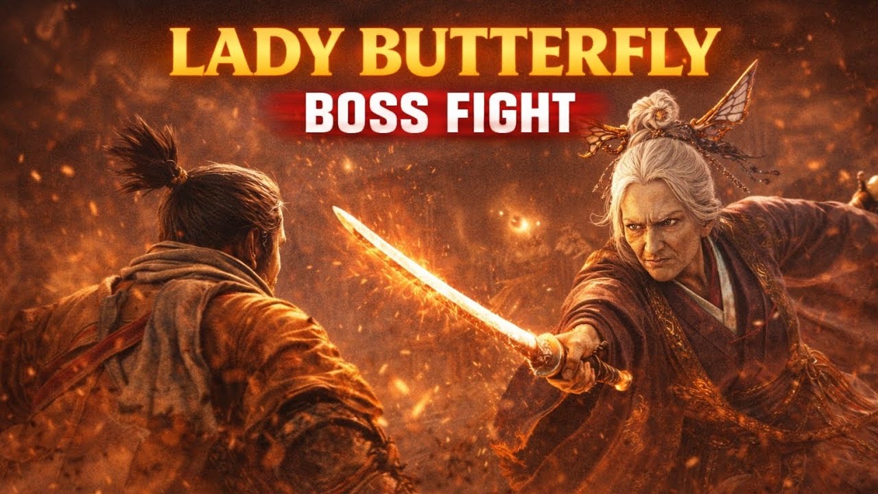 Lady Butterfly Boss Fight – Sekiro Shadows Die Twice (PS5)