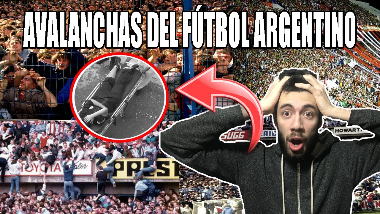 TOP 7 Las PEORES AVALANCHAS del FÚTBOL ARGENTINO.
