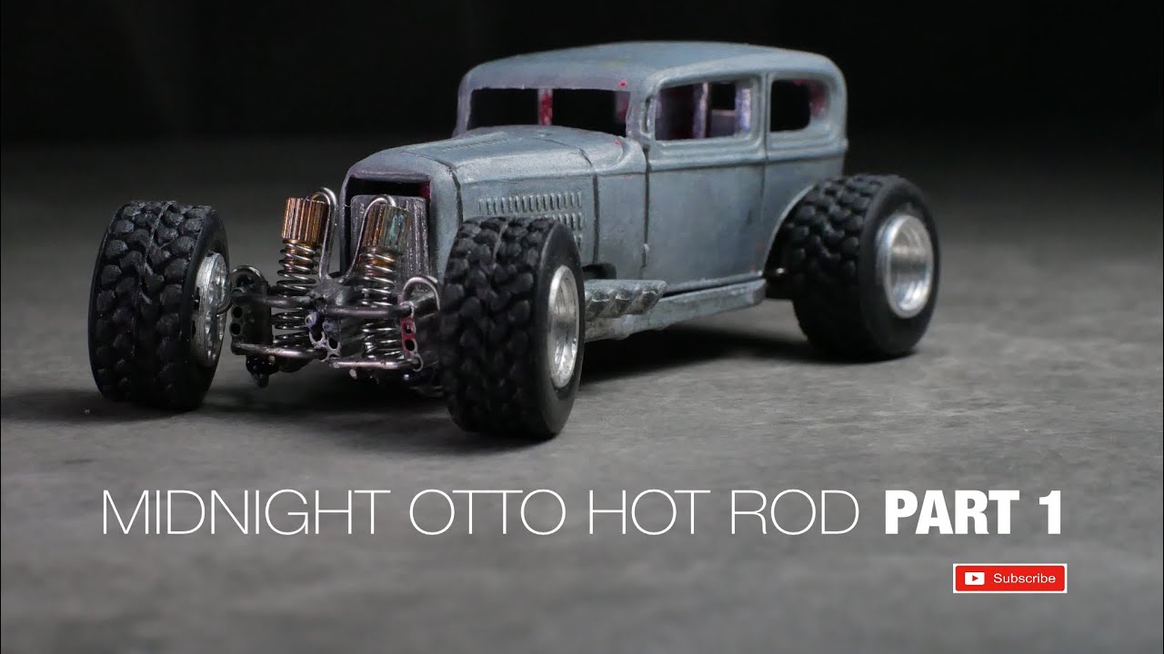 Diecast Hot Rod with Working Double-Wishbone PART 1