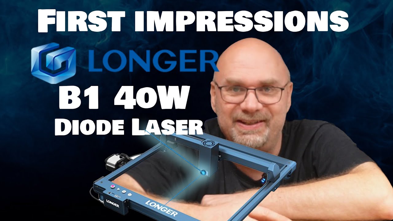 Longer B1 40W Laser Engraver – Unboxing, Setup & First Look!