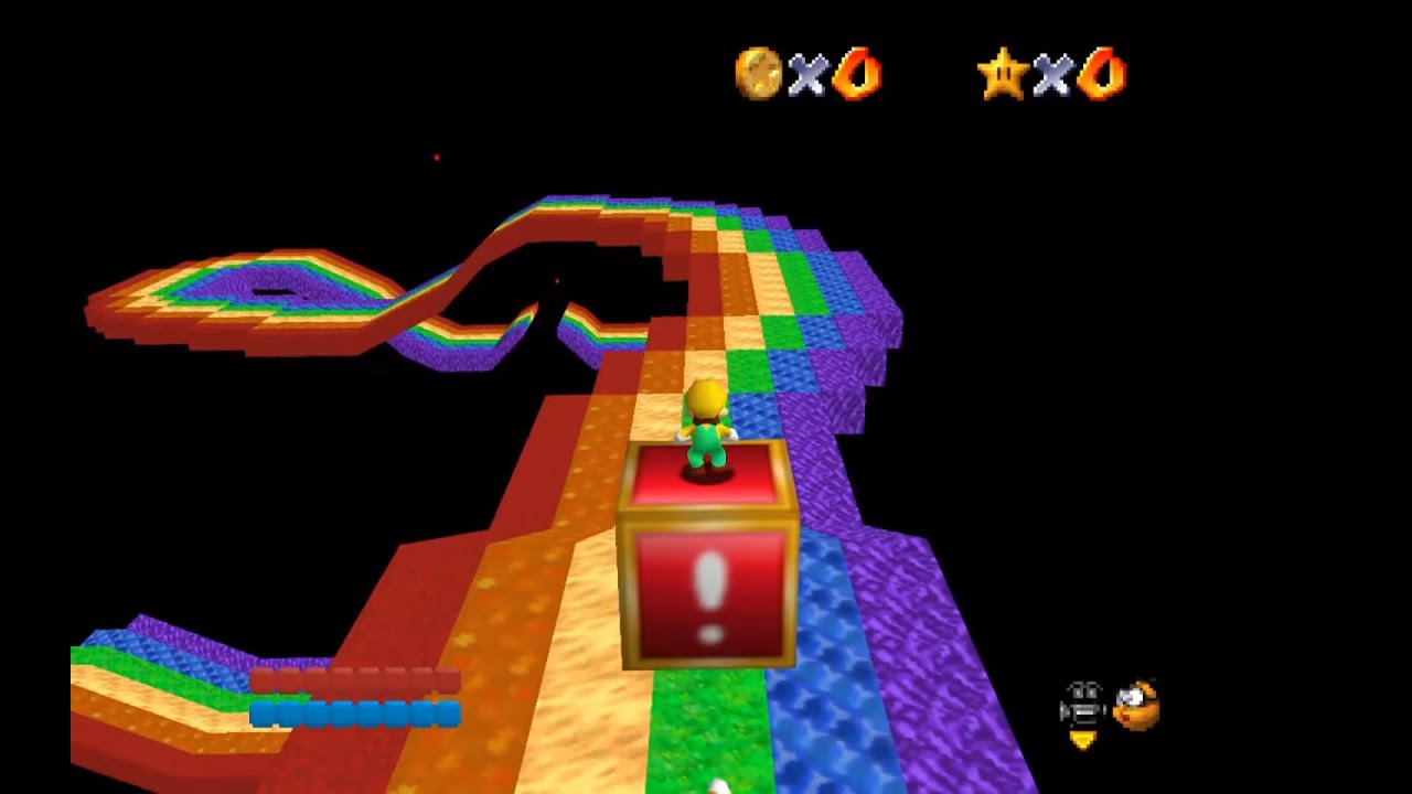 Rainbow Road Remix by Xtreme Toaster - Mario Builder 64