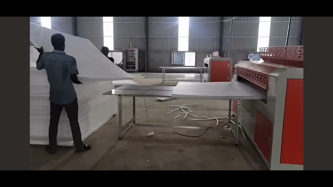 EPE foam mattress machine +86 188 1969 1985