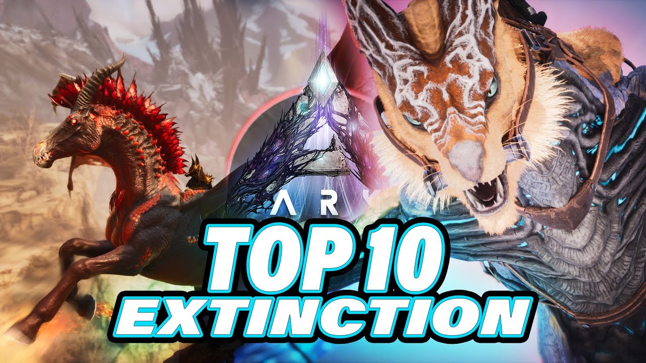 Top 10 des dinos qu'il te faut sur Extinction version Ark Ascended !