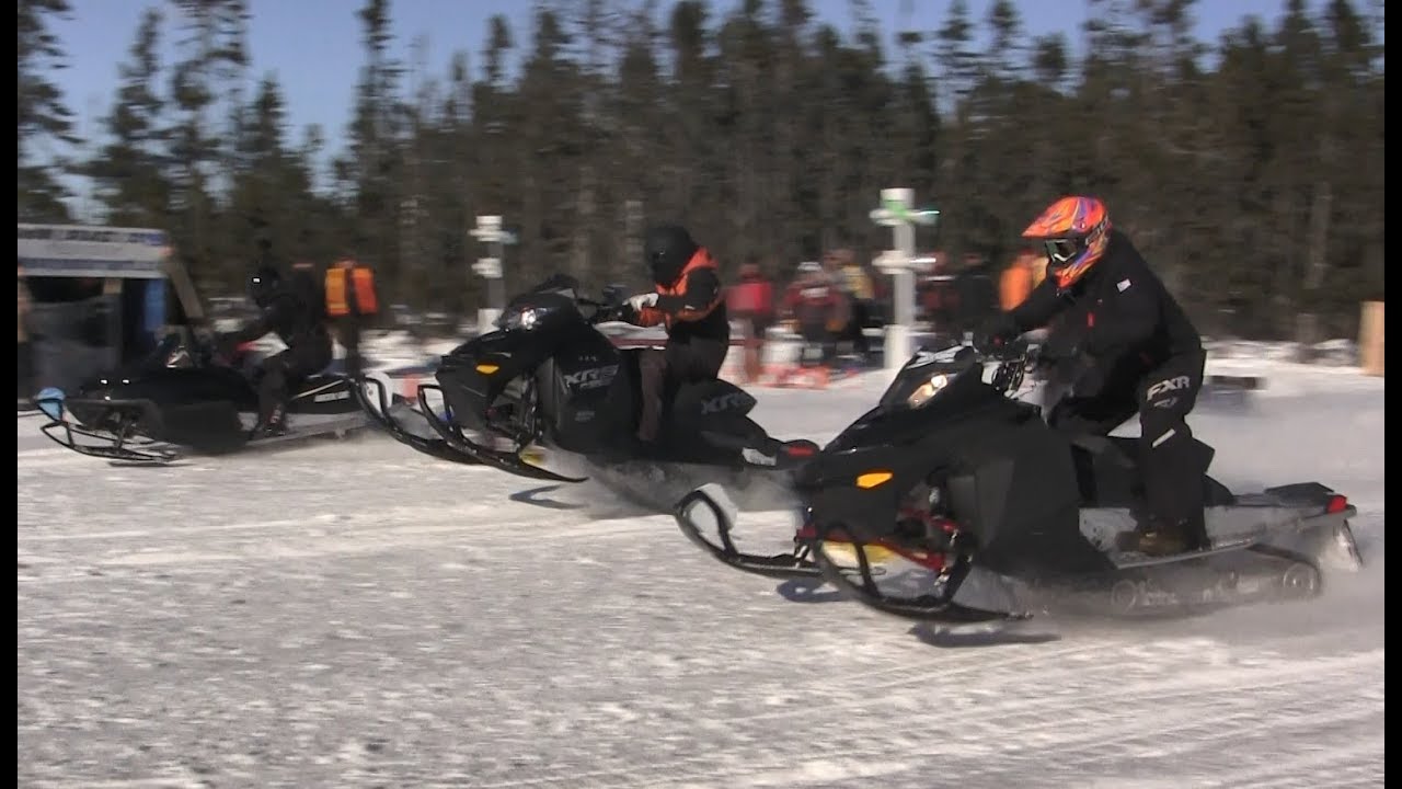 Snowmobile Drag Race - 2019