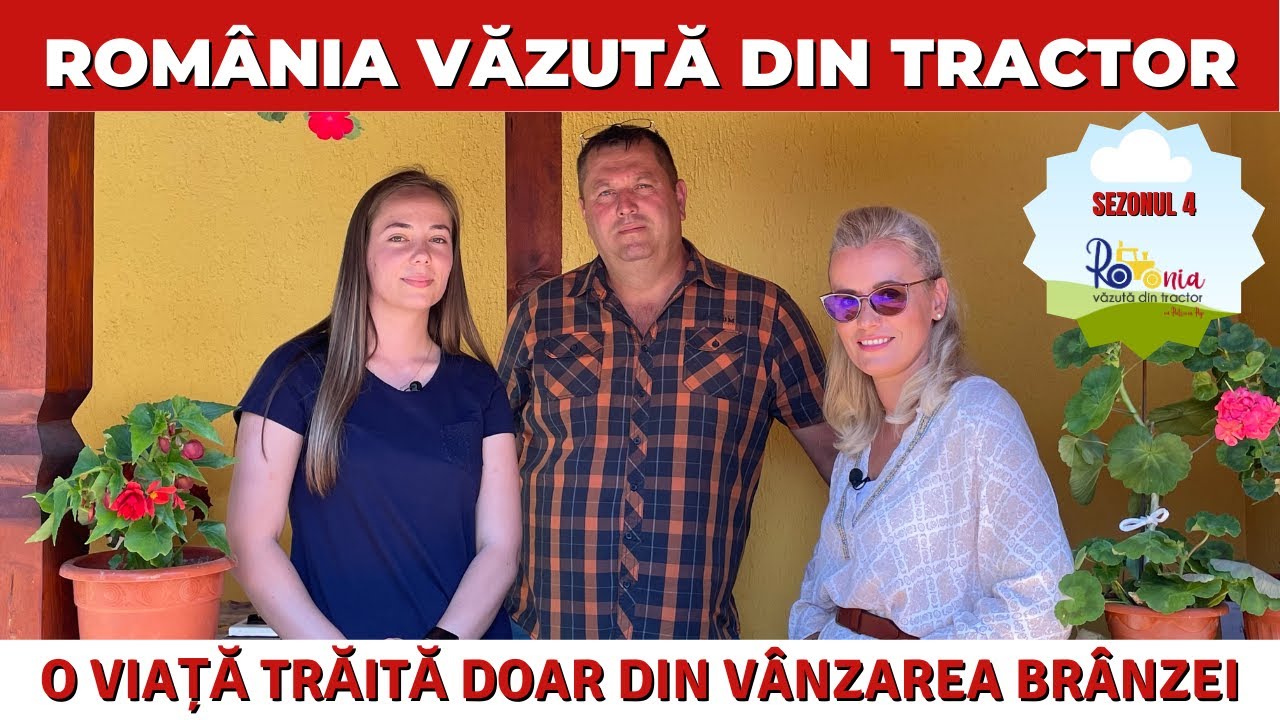 O viață trăită doar din vânzarea brânzei / România Văzută Din Tractor