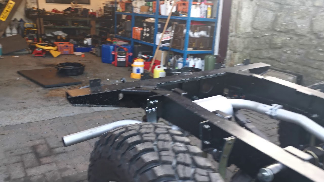 Land Rover Series III V8 Conversion Exhaust