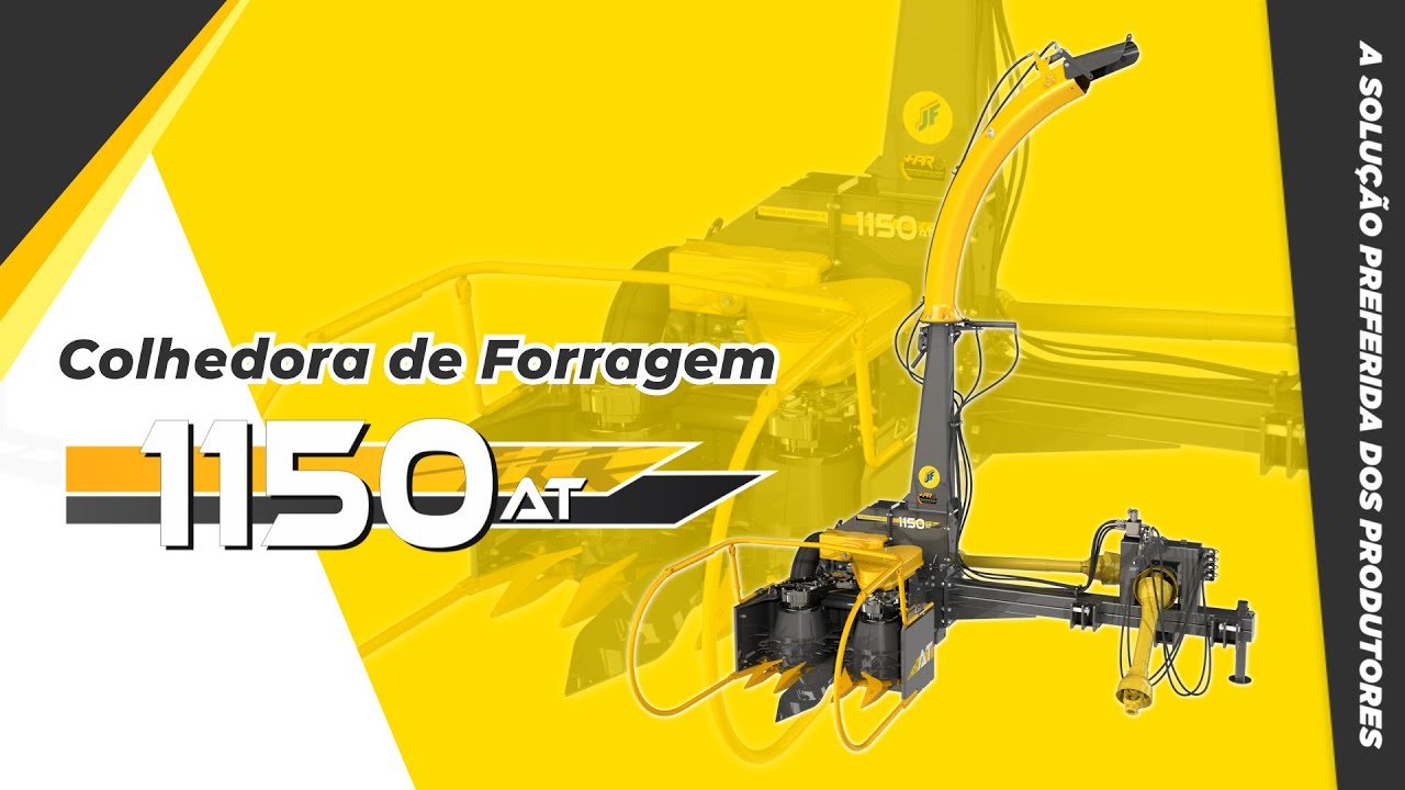 JF 1150 - A forrageira média no tamanho, e gigante na performance.
