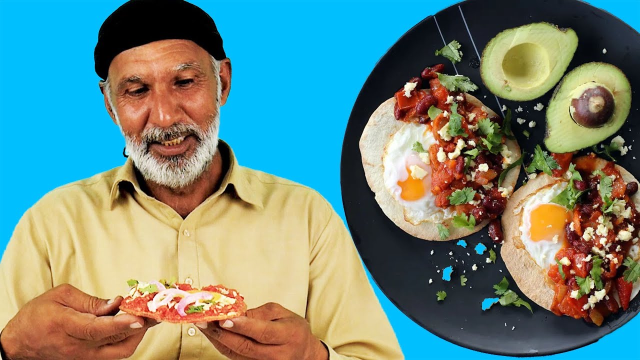 Tribal People Try Huevos Ranchero