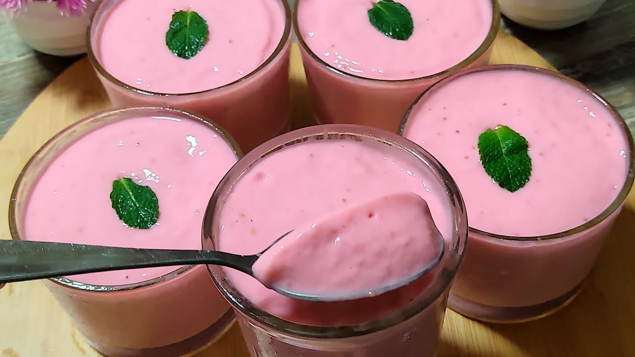 أسهل وأسرع مايمكن ليك توجدي لسحور رمضان 🌙رايب الفريز بدون إختمار ولا حليب مجفف كيوجد في ساعتو روووعة