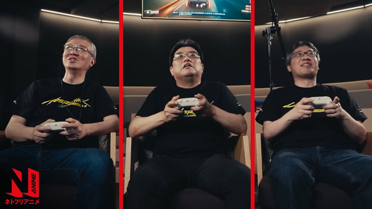 Studio TRIGGER Plays Cyberpunk 2077 | Cyberpunk: Edgerunners | Netflix Anime