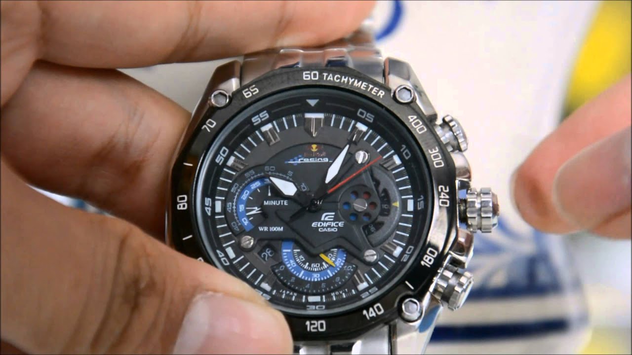 How to set time and date in CASIO EDIFICE EF-550RBSP??