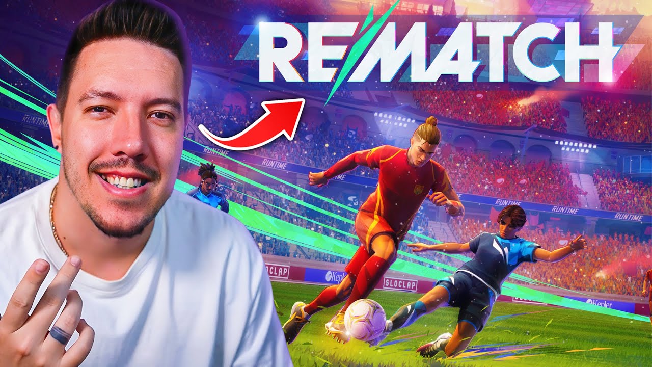 Brutális Ez Az ÚJ FOCIS Játék! 🔥⚽ REMATCH