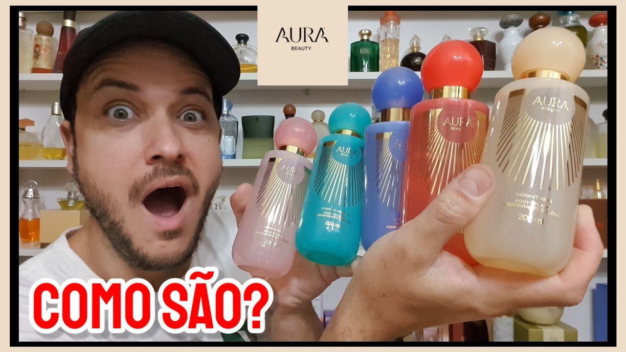 Como São os BODY SPLASH THE AURA BEAUTY?