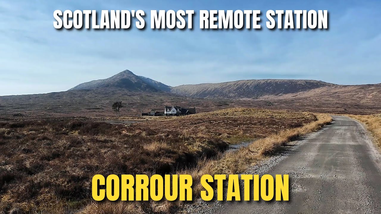 Corrour Station from Loch Laggan | A Great Gravel Day!