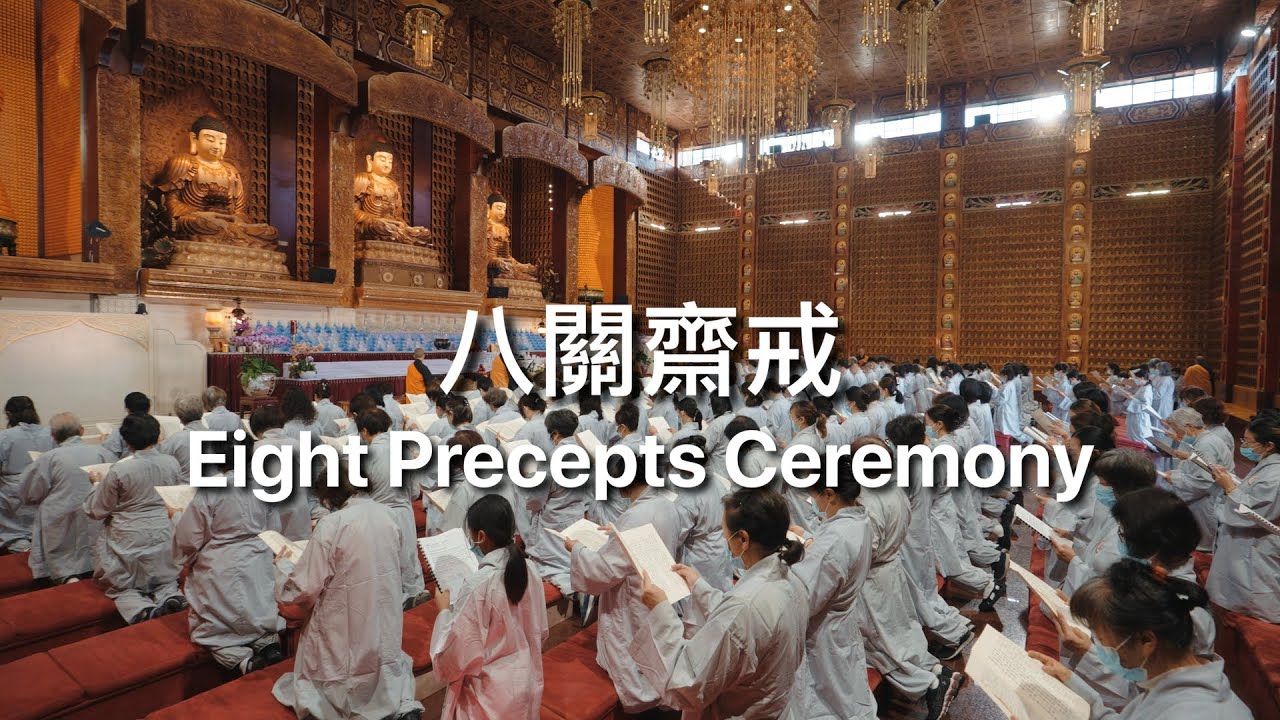 Hsi Lai Temple - Eight Precepts Ceremony 2024