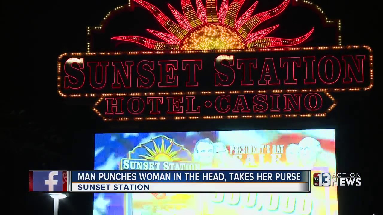 Woman struck, purse stolen while playing slot machine at Sunset Station