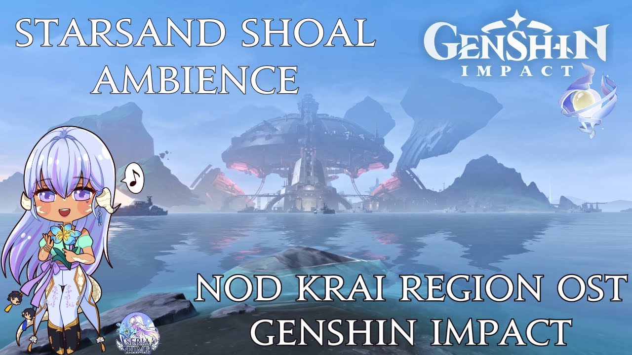 Genshin Impact - Starsand Shoal Ambience 1 Hour OST Loop