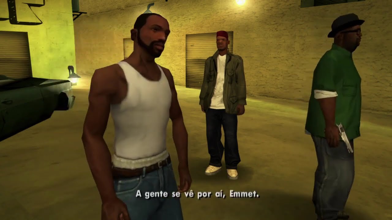 GTA: San Andreas Episodio 2  -  Big Smoke come pouco - Legendado PT BR